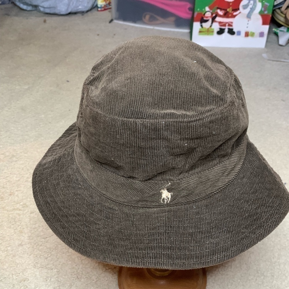 RALPH LAUREN Corduroy Bucket Hat large​​​​​​​​​​​​​​​​​​​​​​​​​​​ - Picture 3 of 7